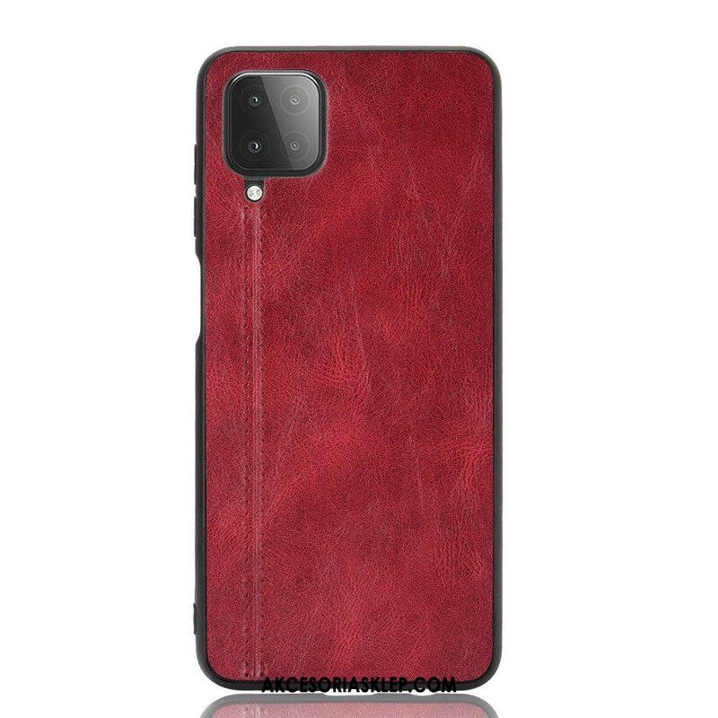 Etui do Samsung Galaxy M12 / A12 Skórzany Efekt Couture