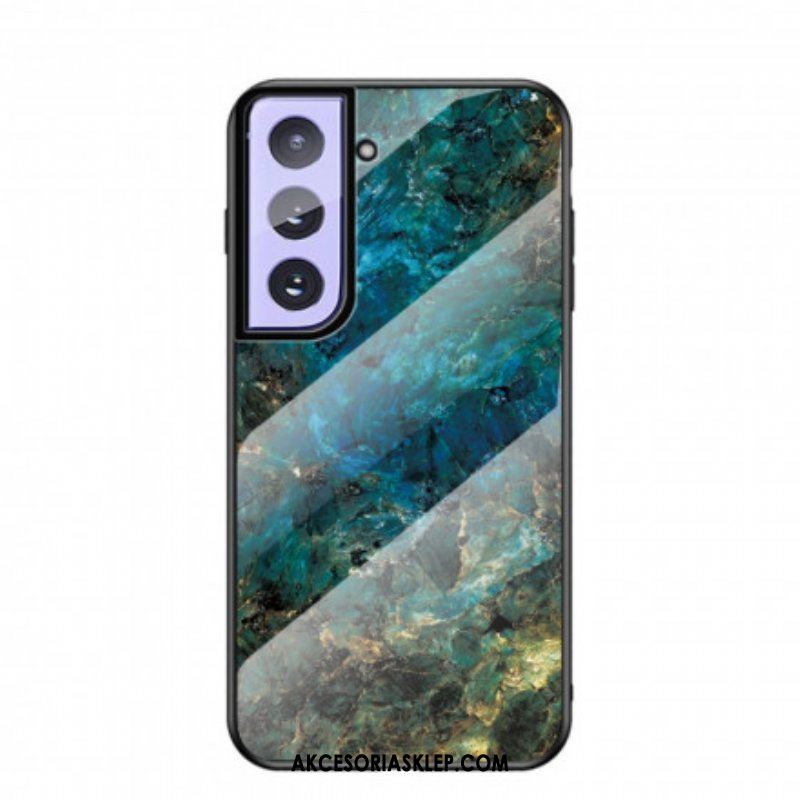 Etui do Samsung Galaxy S21 5G Szkło Hartowane W Kolorach Marmuru