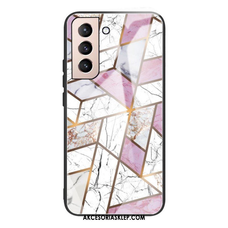 Etui do Samsung Galaxy S22 5G Geometria Marmurowe Szkło Hartowane