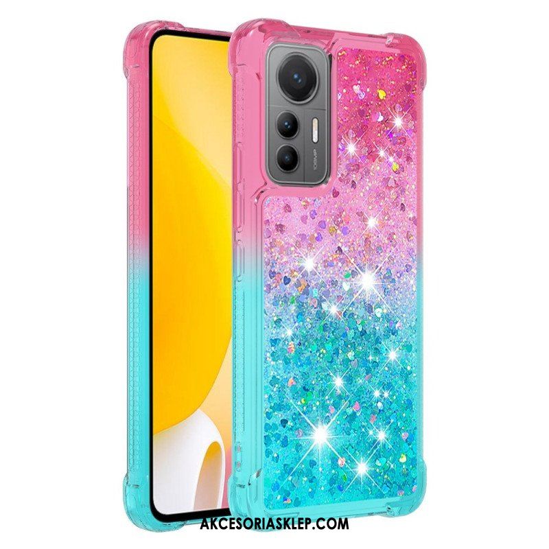 Etui do Xiaomi 12 Lite Kolorowe Cekiny