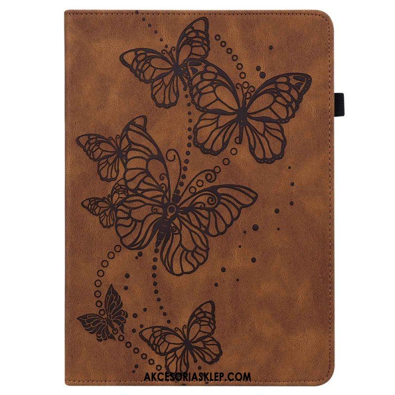 Etui do iPad 10.9" (2022) Stylizowane Motyle