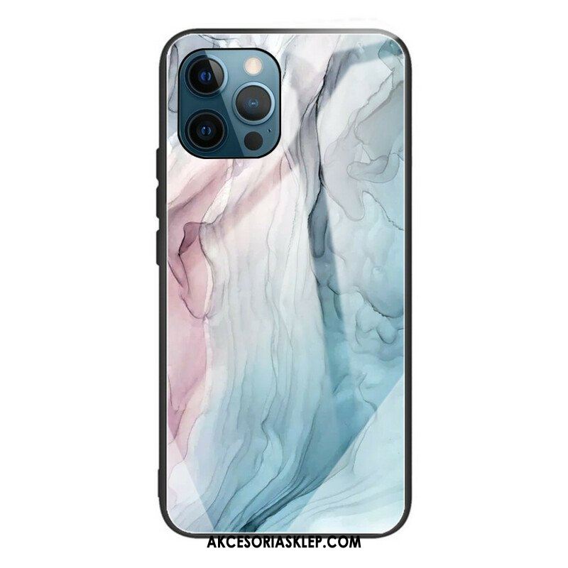 Etui do iPhone 13 Pro Marmurowe Szkło Hartowane