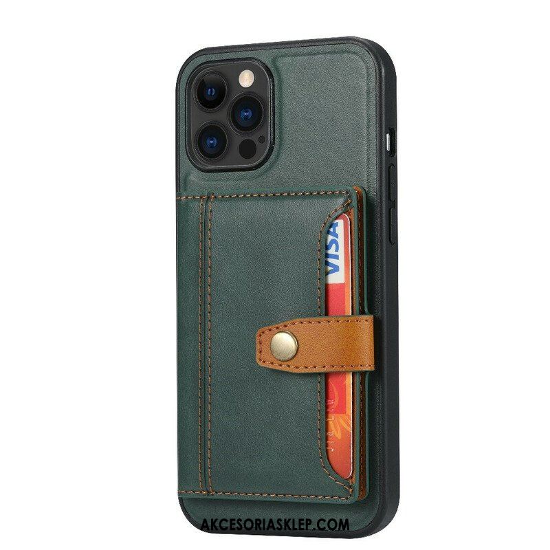 Etui do iPhone 13 Pro Max Pasek Podtrzymujący Posiadacza Karty