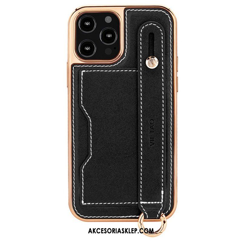 Etui do iPhone 14 Pro Etui Na Karty Z Paskiem Podtrzymującym Vietao