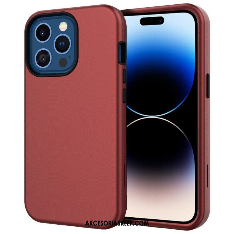 Etui do iPhone 14 Pro Max Hybryda Z Matowym Wykończeniem