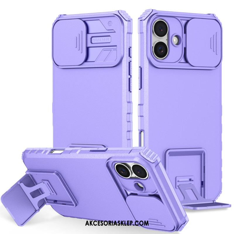 Etui iPhone 16 Plus Suwak I Wsparcie Kamery Etui Ochronne