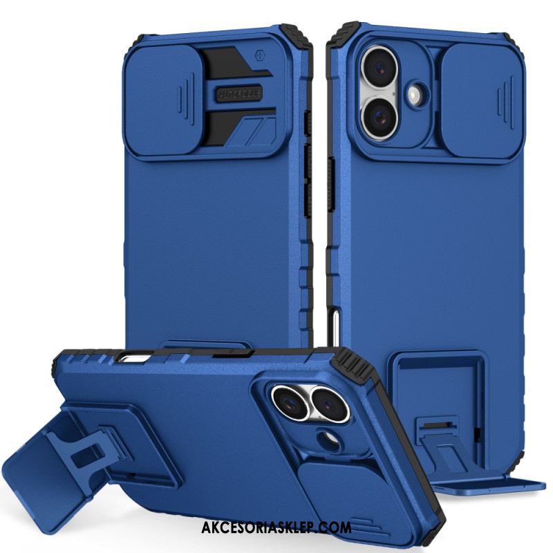 Etui iPhone 16 Plus Suwak I Wsparcie Kamery Etui Ochronne