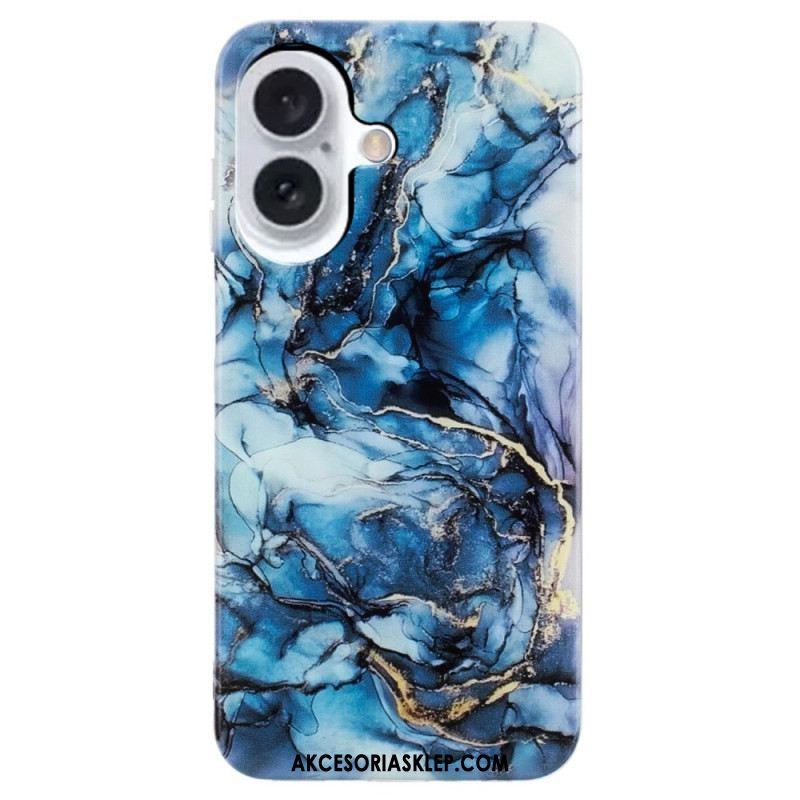 Etui iPhone 16 Plus Wzór Marmuru