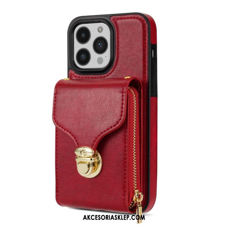 Etui iPhone 16 Pro Max Portfel Z Paskiem