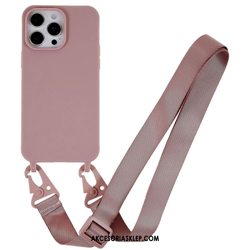 Etui iPhone 16 Pro Regulowany Pasek Etui Ochronne