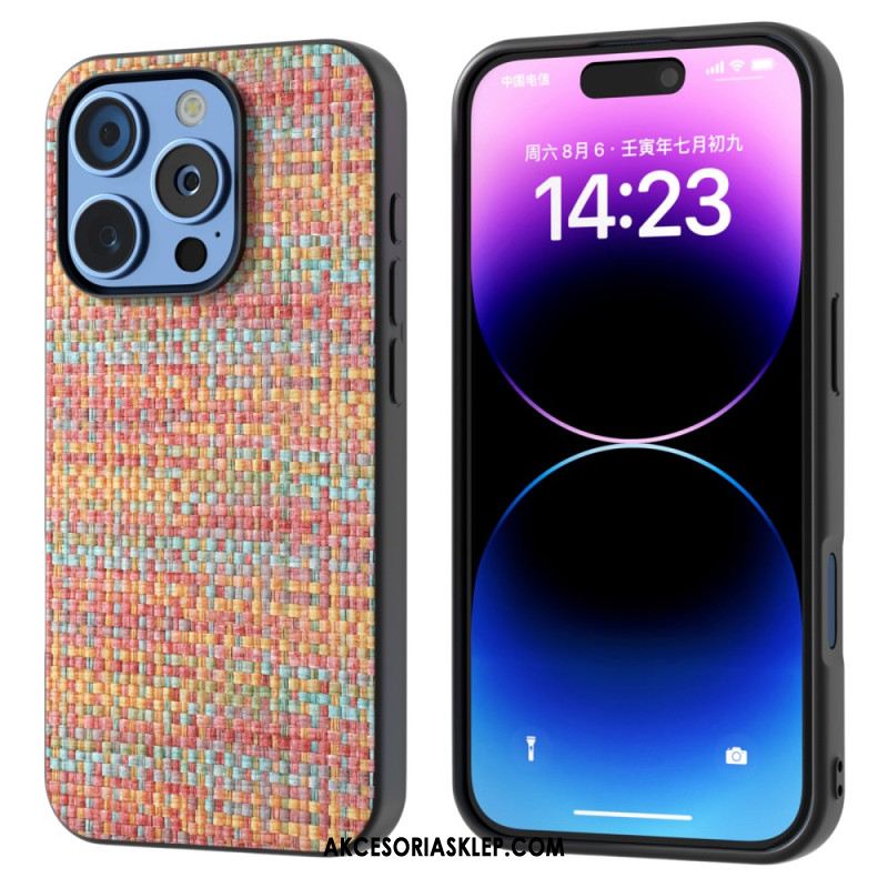 Etui iPhone 16 Pro Tekstura W Kratkę