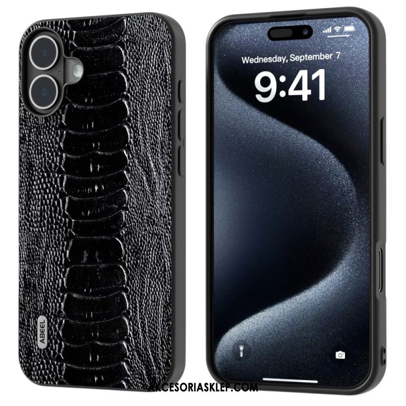 Etui iPhone 16 Styl Krokodyla