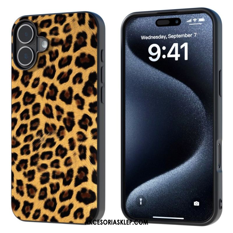 Etui iPhone 16 Styl Lamparta