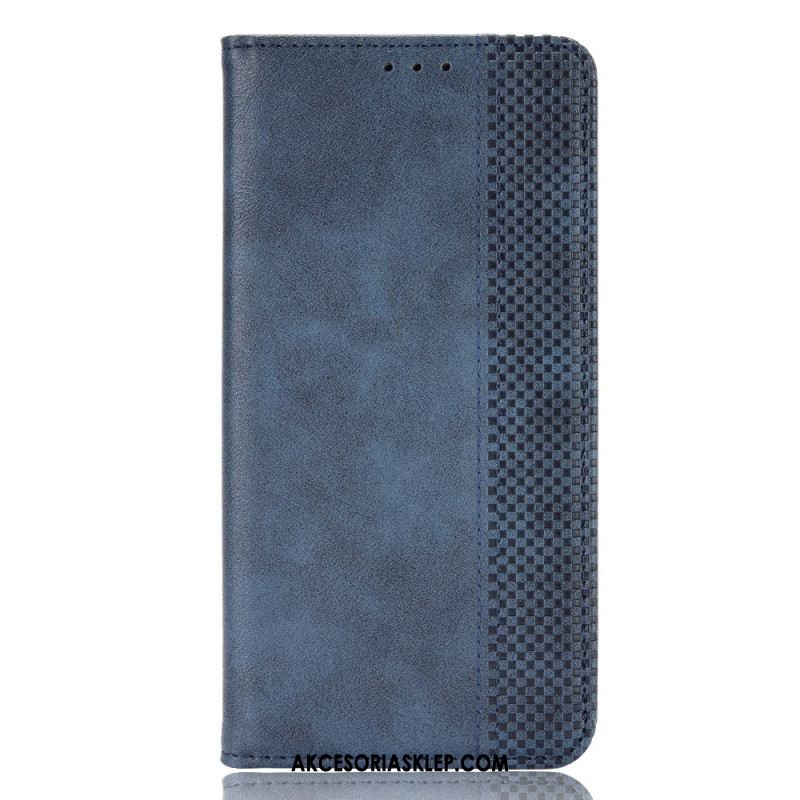 Flip Kotelot Oneplus 12 5g Etui Na Telefon Tekstura Retro