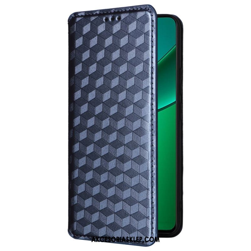 Flip Kotelot Realme 12 Plus 5g Kostki 3d