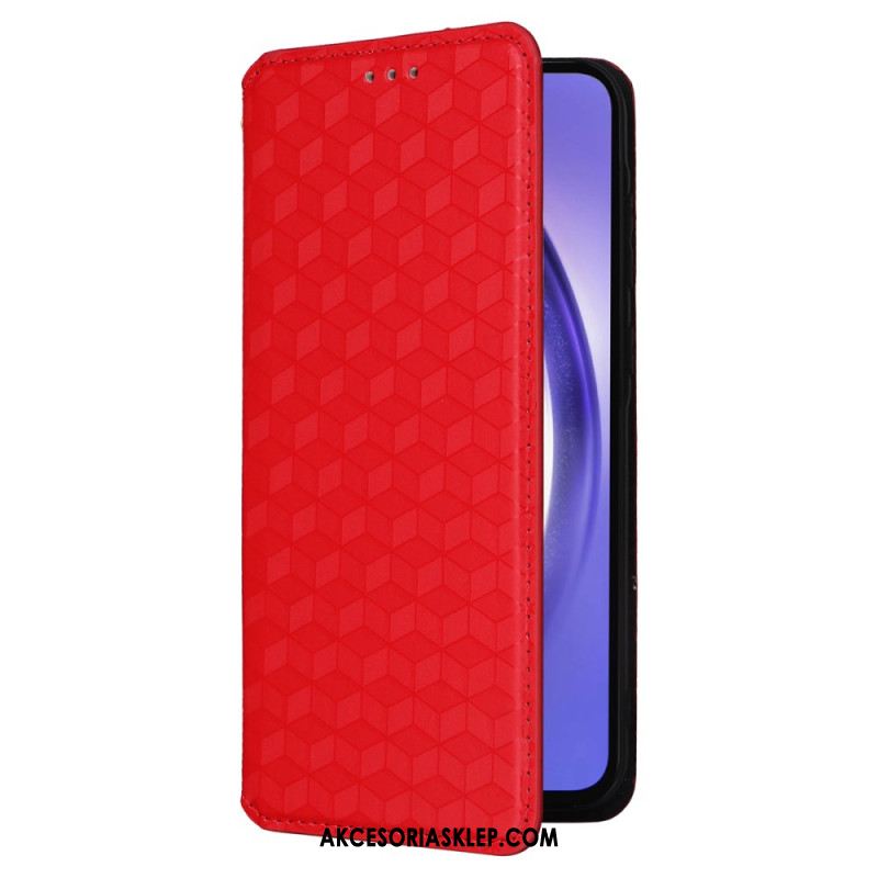 Flip Kotelot Samsung Galaxy A55 5g Etui Na Telefon Diamenty 3d