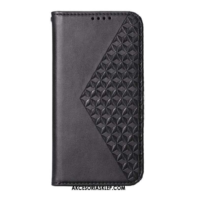 Flip Kotelot Samsung Galaxy S24 Fe Etui Na Telefon Kostki Ze Smyczami 3d