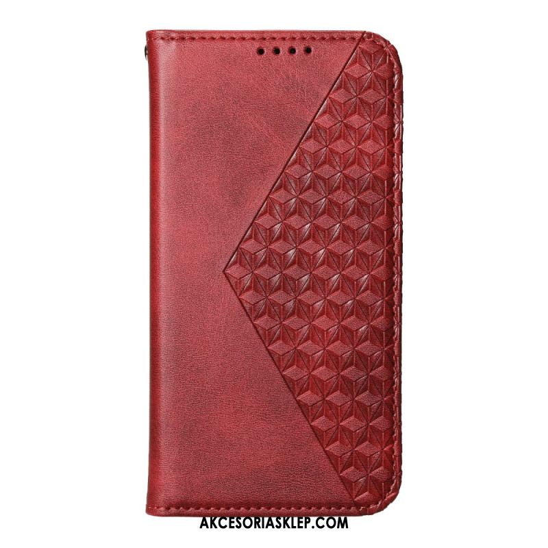 Flip Kotelot Samsung Galaxy S24 Fe Etui Na Telefon Kostki Ze Smyczami 3d