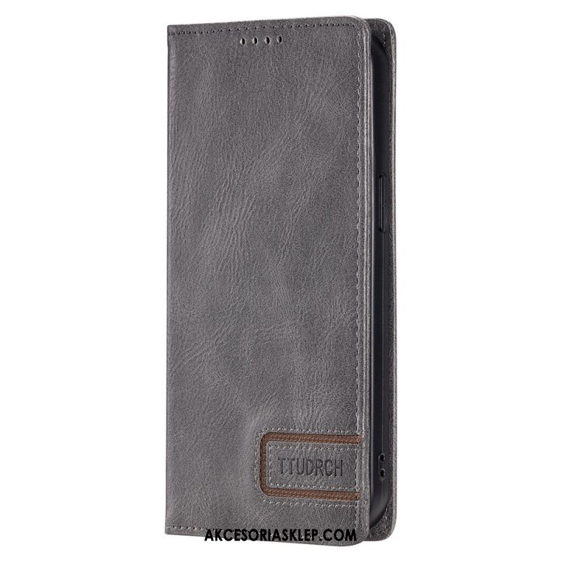 Flip Kotelot Xiaomi 14 Pro Ochrona Rfid Ttudrch Etui Ochronne