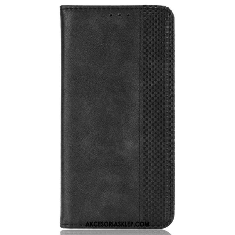 Flip Kotelot Xiaomi 14t Pro Fryz Vintage Etui Ochronne