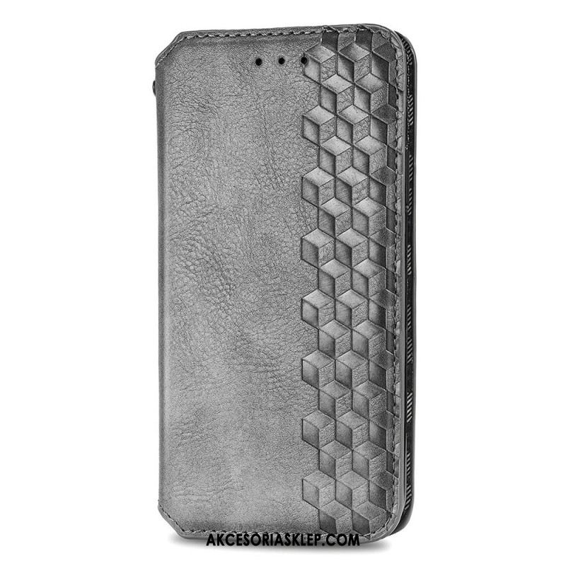 Flip Kotelot Xiaomi Redmi Note 13 Pro 5g Diamenty 3d W Stylu Vintage Etui Ochronne