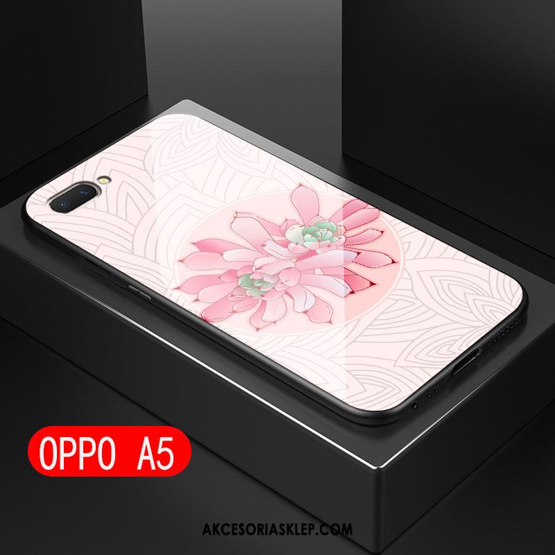 Futerał Oppo A5 Świeży Telefon Komórkowy Zielony Kwiaty Vintage Etui Sklep