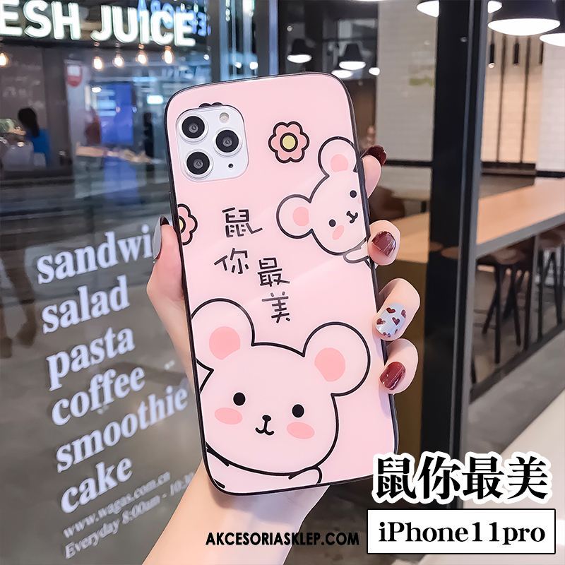 Futerał iPhone 11 Pro Max All Inclusive Telefon Komórkowy Modna Marka Anti-fall Czerwony Netto Etui Tanie