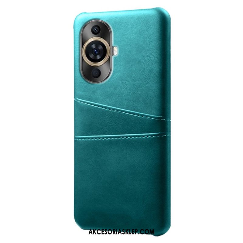 Futerały Huawei Nova 12s Etui Na Telefon Etui Na Karty Z Efektem Skóry