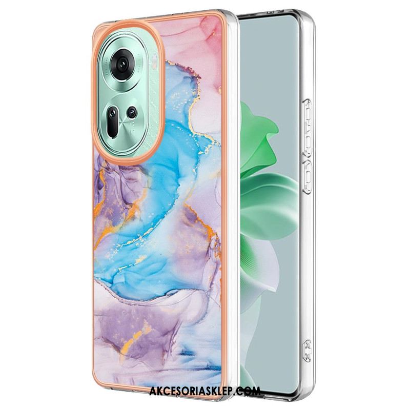 Futerały Oppo Reno 11 5g Etui Na Telefon Odmiana Marmuru