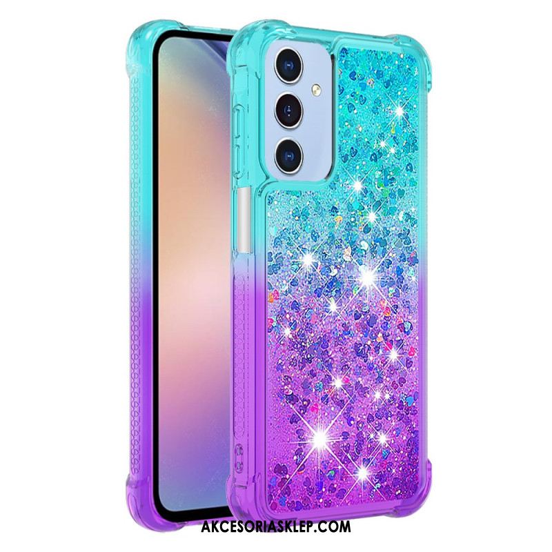 Futerały Samsung Galaxy A15 5g Etui Na Telefon Brokatowy Gradient