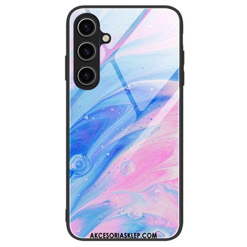 Futerały Samsung Galaxy A15 Etui Na Telefon Szkło Hartowane W Stylu Marmuru