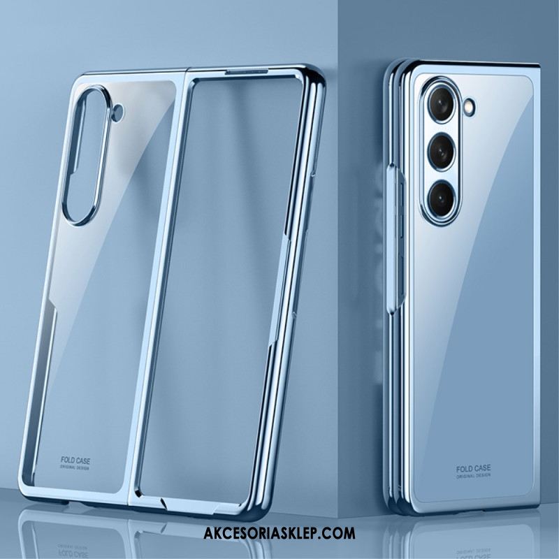 Futerały Samsung Galaxy Z Fold 5 Etui Na Telefon Dyskretne Metalowe Krawędzie