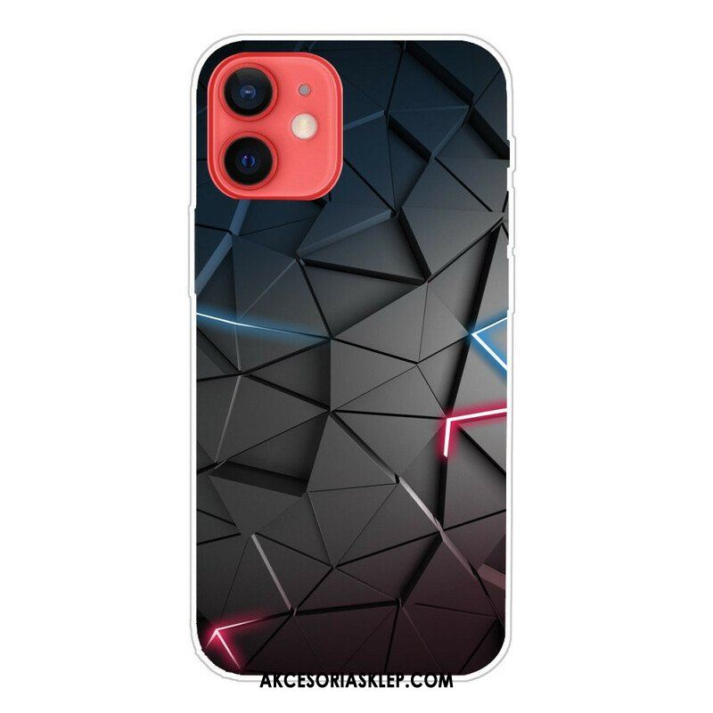 Futerały do iPhone 13 Mini Elastyczna Geometria