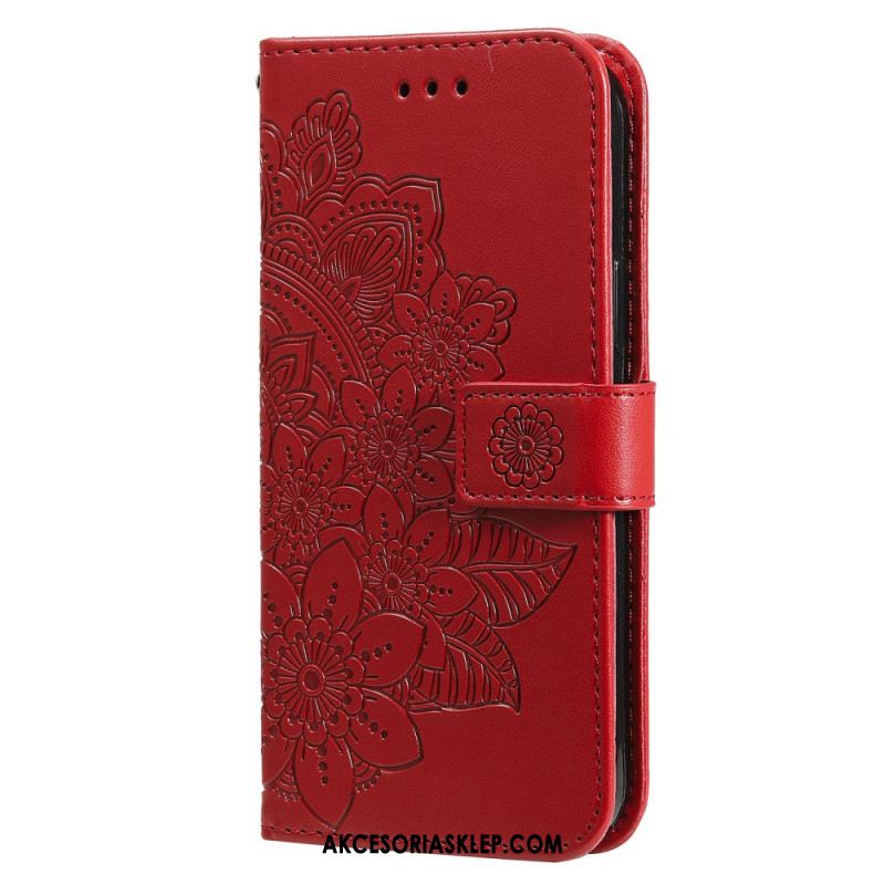 Obudowa Xiaomi Redmi Note 13 5g Etui Na Telefon Kwiatowy Nadruk Z Paskiem