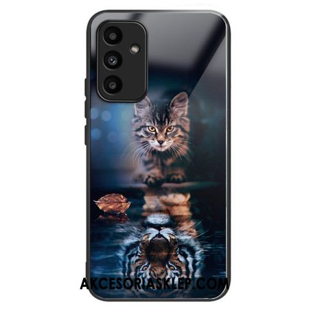 Etui Do Samsung Galaxy A15 5g Szkło Hartowane W Kształcie Kota I Tygrysa