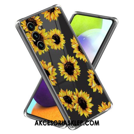 Etui Do Samsung Galaxy A15 5g Ładne Słoneczniki