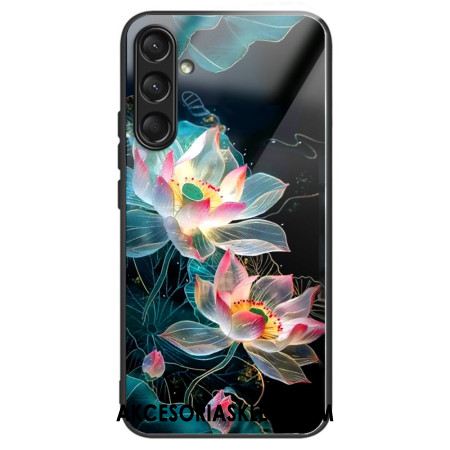 Etui Do Samsung Galaxy A16 5g Kwiaty Ze Szkła Hartowanego