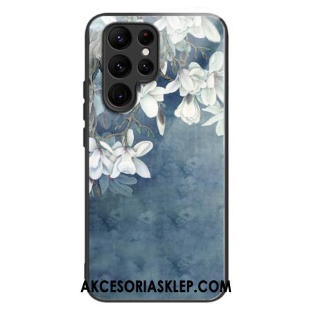 Etui Do Samsung Galaxy S24 Ultra 5g Magnolie Ze Szkła Hartowanego