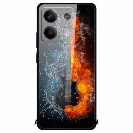 Etui Do Xiaomi Redmi Note 13 5g Gitara Lodu I Ognia Ze Szkła Hartowanego