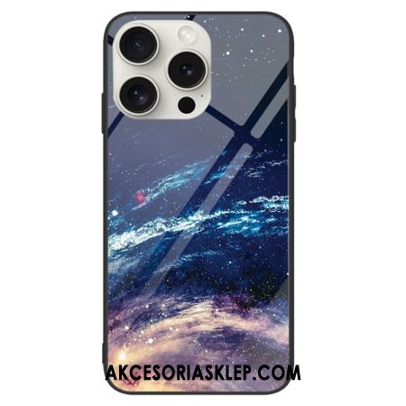 Etui Do iPhone 16 Pro Droga Mleczna Ze Szkła Hartowanego