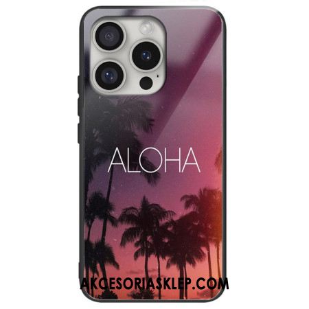 Etui Do iPhone 16 Pro Max Szkło Hartowane Aloha