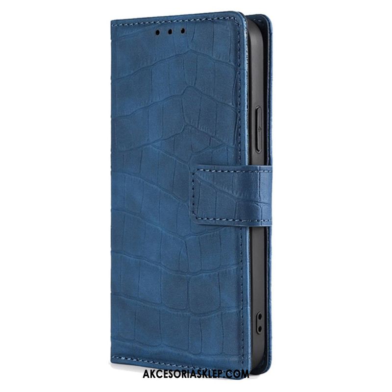 Etui Folio Do Huawei Nova 12i Tekstura Krokodyla