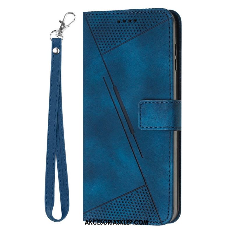 Etui Folio Do Oppo Reno 11 5g Wzór Trójkąta