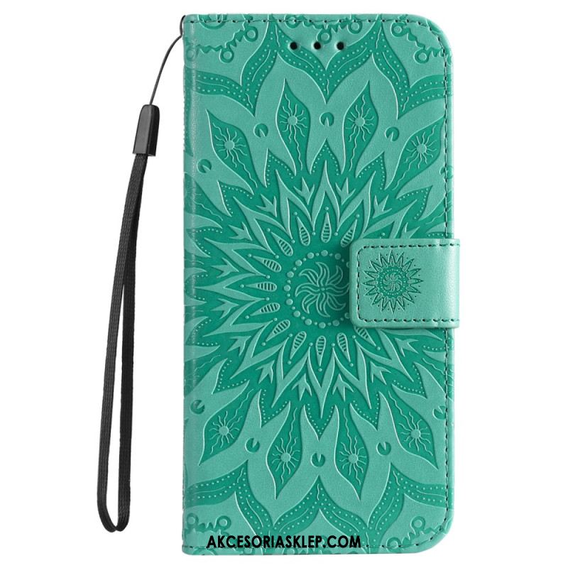 Etui Folio Do Oppo Reno 12 5g Mandala Z Paskiem