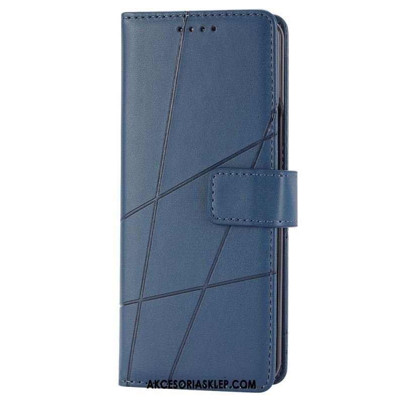 Etui Folio Do Samsung Galaxy Z Fold 6 Linie Paska