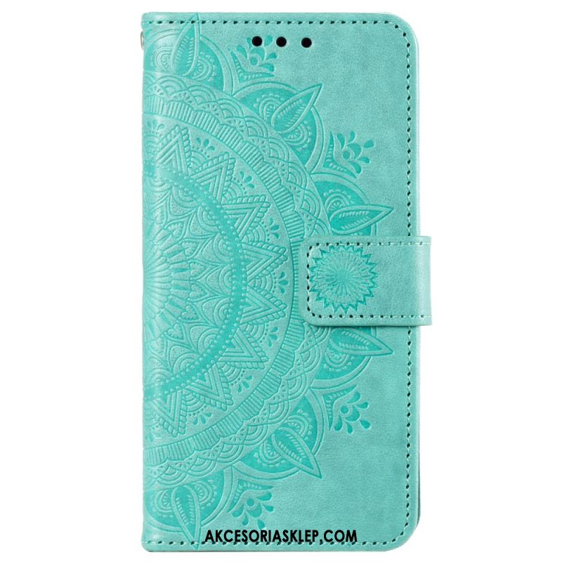 Etui Folio Do Sony Xperia 1 Vi Mandala Słońce Z Paskiem