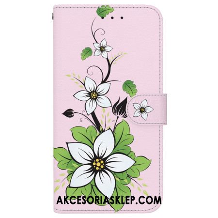 Etui Folio Do iPhone 16 Pro Lilia W Stringach