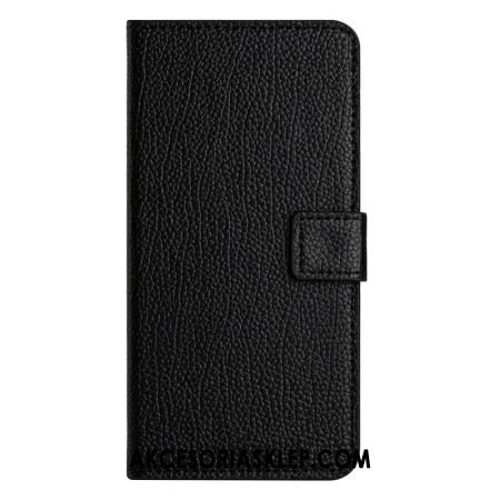 Etui Folio Do iPhone 16 Pro Max Tekstura Liczi