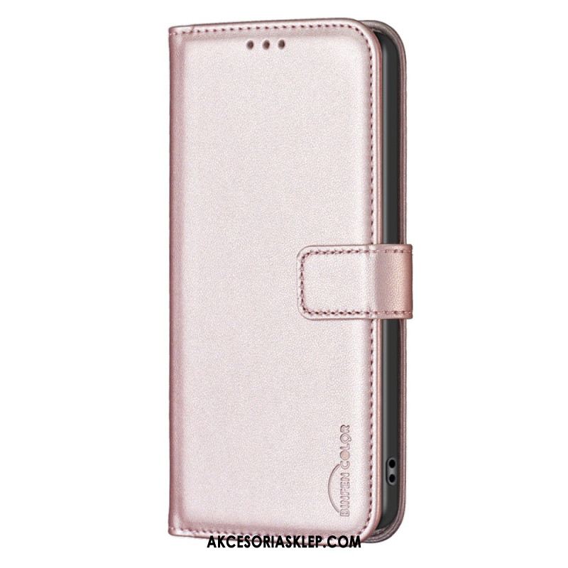 Etui Folio Oppo Reno 11f 5g Sztuczna Skóra Binfen Kolor