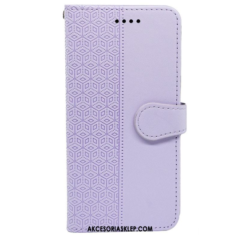 Etui Folio Oppo Reno 12 5g Fryz Poziomy